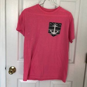 Hot pink longboat key T-shirt